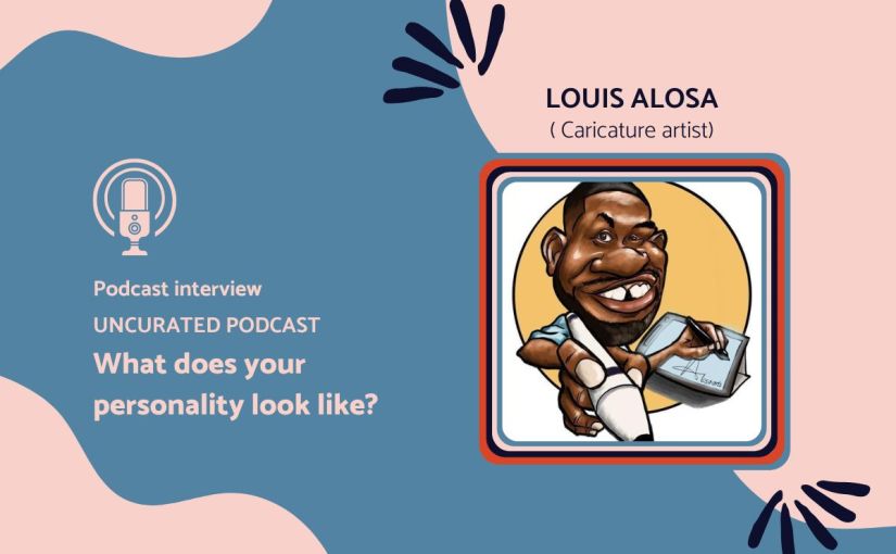 What does your personality look like? with Louis Alosa, Kenyan Caricature Artist